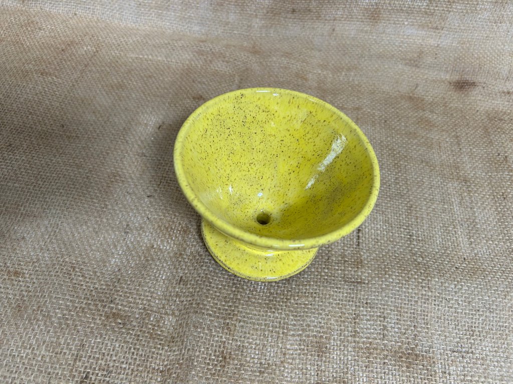 Porta Coador de Café Amarelo