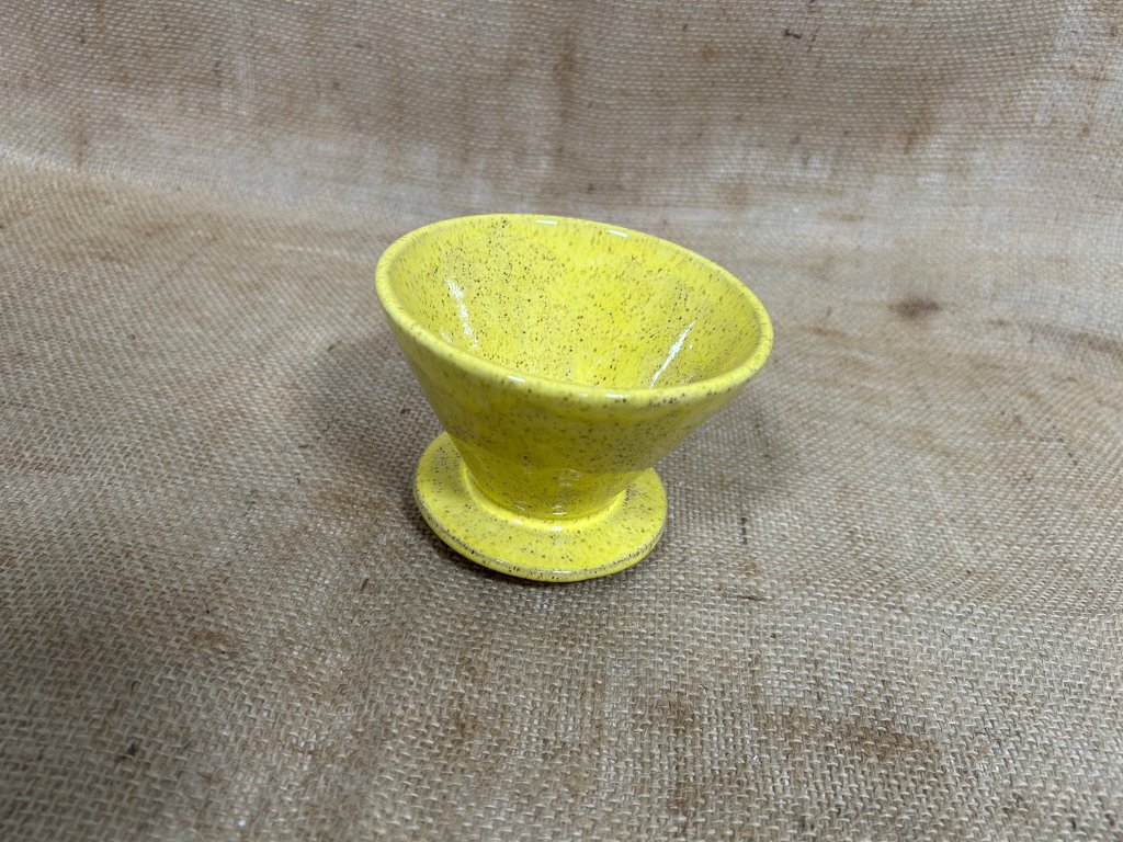 Porta Coador de Café Amarelo