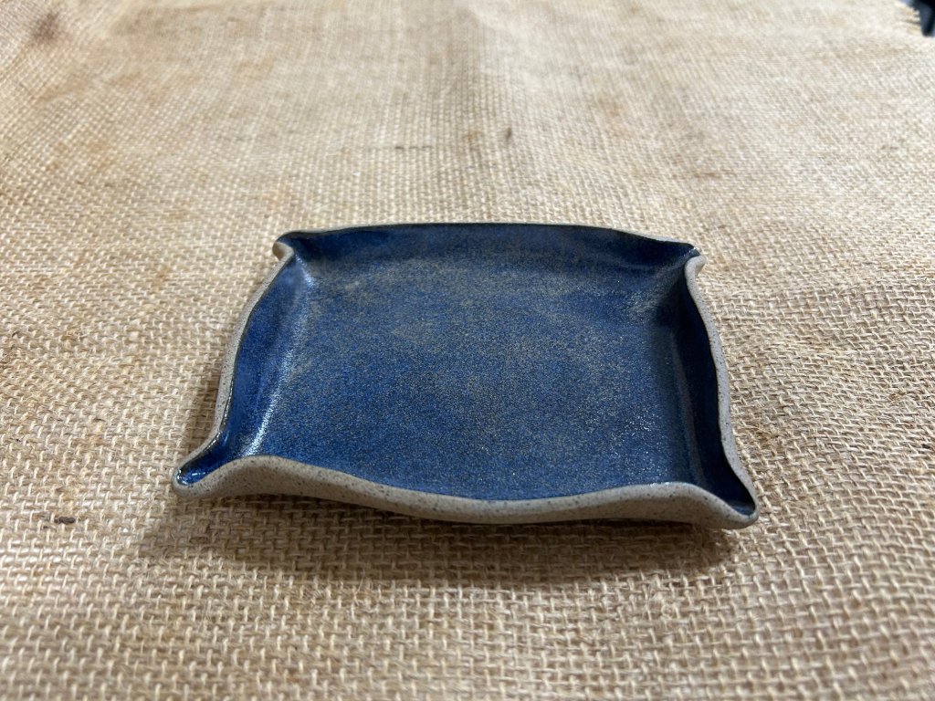 Pratinho Retangular Azul